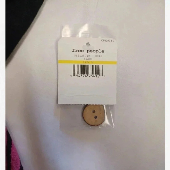 Free People Intimately Black Maxi Cardigan Size Medium - Picture 9 of 12